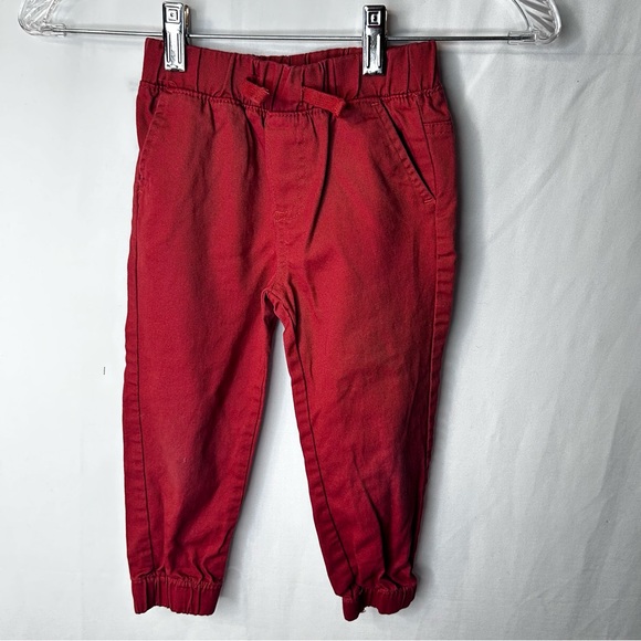 Ben Sherman Red Kids Toddlers Jogger Pants Boy Size 4T - Picture 1 of 10